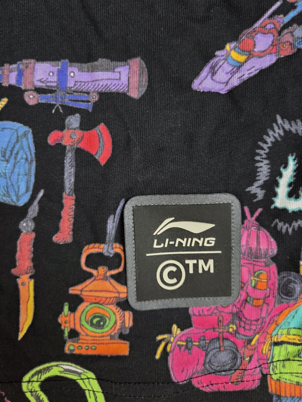 Chinatown x Li-Ning Shooting Stars AOP T-Shirt - Picture 11 of 15